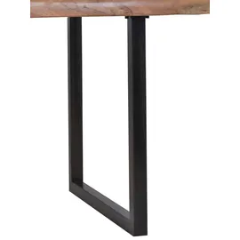 MiaMöbel Vanaja 180 x 77 x 90 cm dunkelbraun