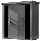 primeyard Geräteschrank 1,80 x 0,78 m Anthrazit