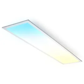 B.K.Licht LED Panel 100x25 cm 2 eckig weiß