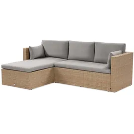 beautysofa SEVILLA Loungeset beige