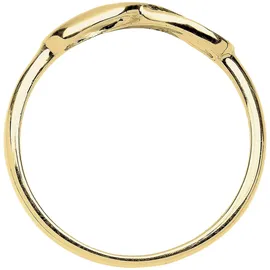 Elli PREMIUM Ring Infinity Unendlichkeit Liebe in 375 Gelbgold