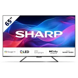 Sharp 65GR8265 65. 4K UHD 144Hz Qled Google TV für Gaming