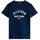 Tommy Hilfiger Kids Tommy Hilfiger T-Shirt CURVED HILFIGER GRAPHIC TEE SS für Kinder bis 16 Jahre, großer Logo-Print blau 128 (8J)