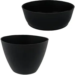 2er Set Gipsbecher, konische und zylindrische Form  Gipsbecher konisch Gips Becher Anrührbecher elastisch Gipsschale Mischbecher