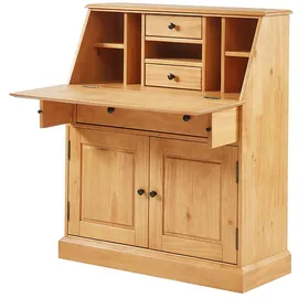 vente-unique Vente-unique-Sekretär - MDF & Kiefernholz - Eichefarben - CLEORE