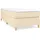 vidaXL Boxspringbett 90 x 190 cm Creme