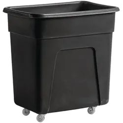 FourniResto Schwarzer Flaschenwagen