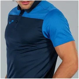 Joma Combi Poloshirt Marineblau/Weiß XL