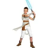 Rubie ́s Kostüm Star Wars 9 Rey Kostüm für Kinder, Hochwertiges Kinderkostüm der Heldin aus 'Der Aufstieg Skywalkers' grau 116