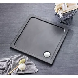 Ottofond Duschwanne Rubi 100 x 80 x 3 cm, anthrazit