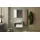 WELLTIME Hängeschrank WELLTIME "Hamburg", braun (eiche cadiz nb), B:25cm H:138cm T:26cm, FSC-zertifizierter Holzwerkstoff, Schränke, Hängeschrank, Badschrank mit 1 Tür, Höhe 138 cm, Breite 25 cm