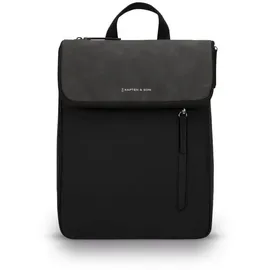 KAPTEN & SON Vallen Rucksack Schwarz