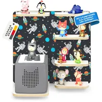 Toniebox Aufbewahrung – Regal für Tonies & Box, zum Hängen, für Jungs