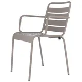 JAN KURTZ Fiam Mya Stapelsessel 54 x 57 x 83 cm taupe