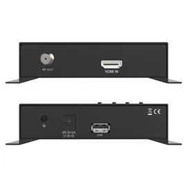 Edision HDMI Modulator 3in1 mini, DVB-T/DVB-C/ISDB-T & Schwarz