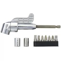 TOOLCRAFT Winkelschraubervorsatz 135 mm 1/4" (6,3 mm)
