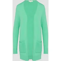 S.Oliver Strickjacke mit Rippbündchen grün 36
