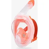 Schnorchelmaske Easybreath+ ab 10 Jahren hellrot