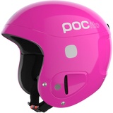 POC POCito Skull - Sicherer Kinderskihelm für Rennen, Fluorescent Pink, XS-S (51-54cm)