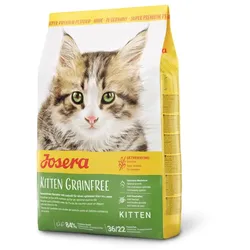 JOSERA Kitten GrainFree Trockenfutter für Kitten Getreidefrei 400 g