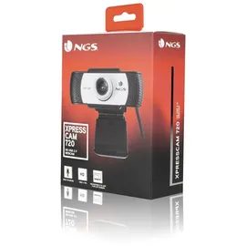 ngs XPRESSCAM720 Webcam 1280 X 720 Pixels USB 2.0 Black, Gray, Silver