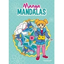 TESSLOFF 978-3-7886-3937-2 Manga-Mandalas (grün)