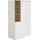 Paidi Kleiderschrank Lieven 126 x 204 cm Eiche weiß