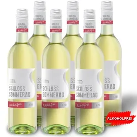 Peter Mertes Weinkellerei Schloss Sommerau ALKOHOLFREI sortenreines Weinpaket (6x0,75l)