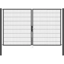 GAH Alberts Doppeltor 300 x 180 cm Anthrazit/Metall