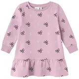 NAME IT Sweatkleid NMFRUE SWEAT DRESS BRU BOX rosa 116