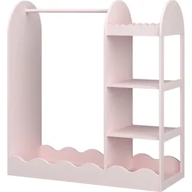 [en.casa] Vestnes 100 x 94 cm Rosa