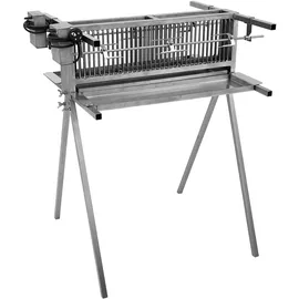 Schneider Grillgeräte Vertikalgrill Gesundheitsgrill 2fach aus Edelstahl 66 cm breit