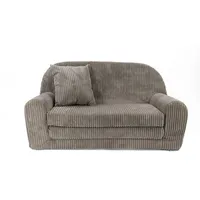 FORTISLINE Kindersofa Rosalia Mini 78 x 45 x 40 cm Textil braun