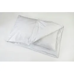 Dormir 3 Kammer Kissen , 75x40 ,  Höhe 14 cm , atmungsaktiv dank Wärmeaustausch, Unterstützung von Hals und Nacken , individuell befüllbar