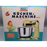 GOURMETmaxx Küchenmaschine Retro vanille