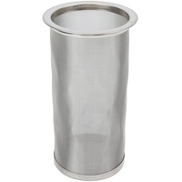 Cold Brew Kaffeefilter, Edelstahl Mesh Filterglas Kaffeefilter wiederverwendbarer Weithals Mesh Zylinderfilter(8x15cm)