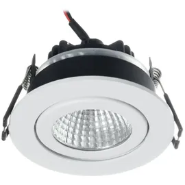 ARCCHIO Einbauleuchte 1 x 6 W LED Aluminium weiß