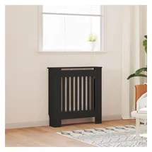 vidaXL Heizkörperabdeckung Schwarz 78 x 19 x 81,5 cm Holzwerkstoff