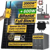 EPP.Solar 2000W/800W Balkonkraftwerk mit Speicher Komplettset 4,48 kWh Marstek B2500-D Speicher mit NEO 800W WIFI Wechselrichter Smart Mini Anlage