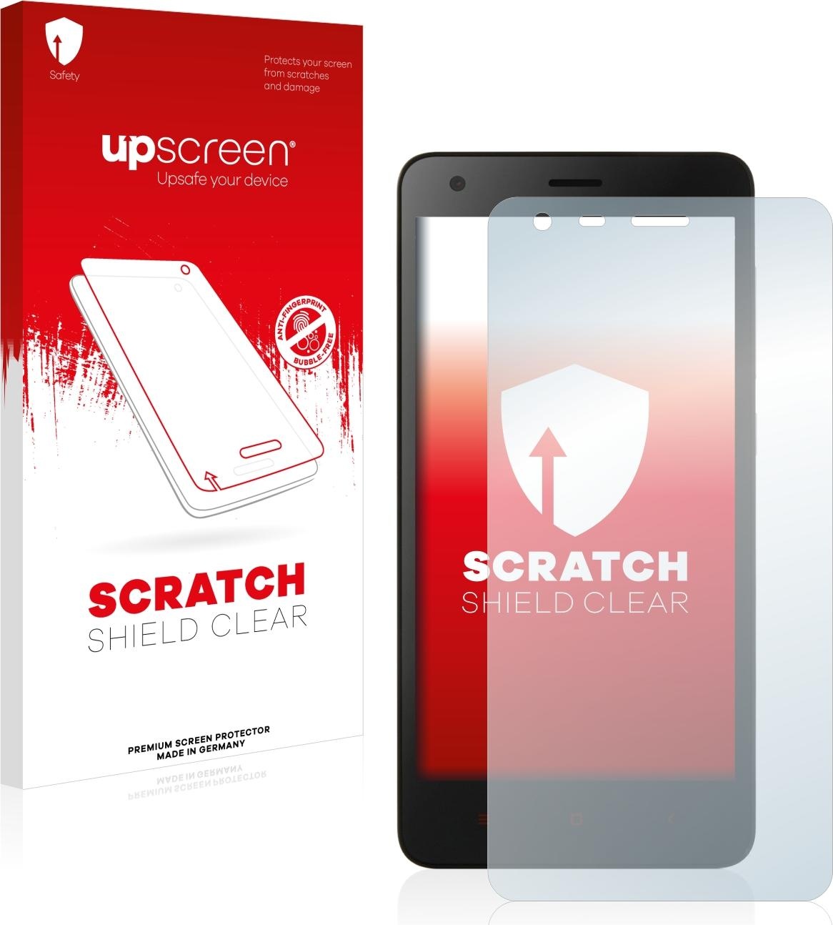 upscreen Scratch Shield Displayschutz (1 Stück, Xiaomi Redmi 2A), Smartphone Schutzfolie