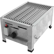 ChattenGlut Gasbräter 1-flammig 340 x 530 x 270 cm Edelstahl inkl. Rost