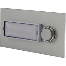 Friedland Klingel-Taster 1-fach Unterputz mit Licht Alu
