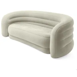 Intex Couch Viskose 2-Sitzer Grau