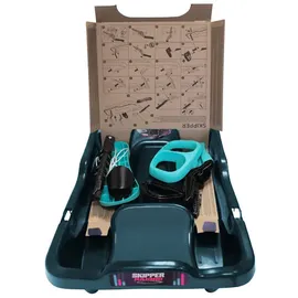 Plastkon Skipper-Bob mit Lenkrad Titan Blue