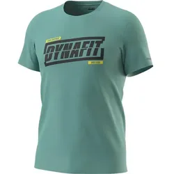DYNAFIT Herren Shirt GRAPHIC, atlantic/TABLOID, XXL