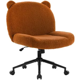 IWMH Drehstuhl Stoff Braun