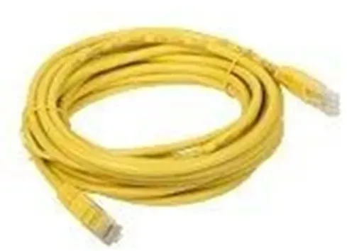 ALANTEC patch cable - 50 cm - yellow - Gelb - 0.5m