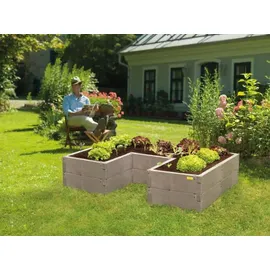 Juwel Hochbeet Timber Ergoline 185 x 125 x 40 cm U-Form BasisSet 20479