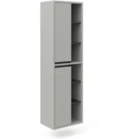 Vicco Badschrank Grau Anthrazit modern 50x170 cm mit Türen,