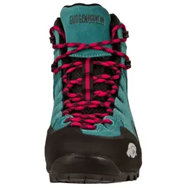 Guggen Mountain PM021 Damen Trekking-& Wanderstiefel Wanderschuhe Trekkingschuhe Outdoorschuhe wasserdicht mit Membran und Wildleder Farbe Blau EU 37